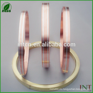 cinta bimetal cobre plata